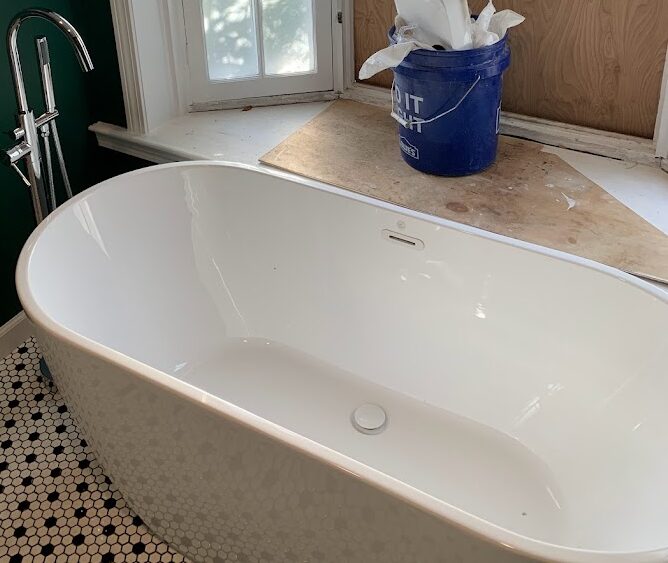 clogged bathtub drain